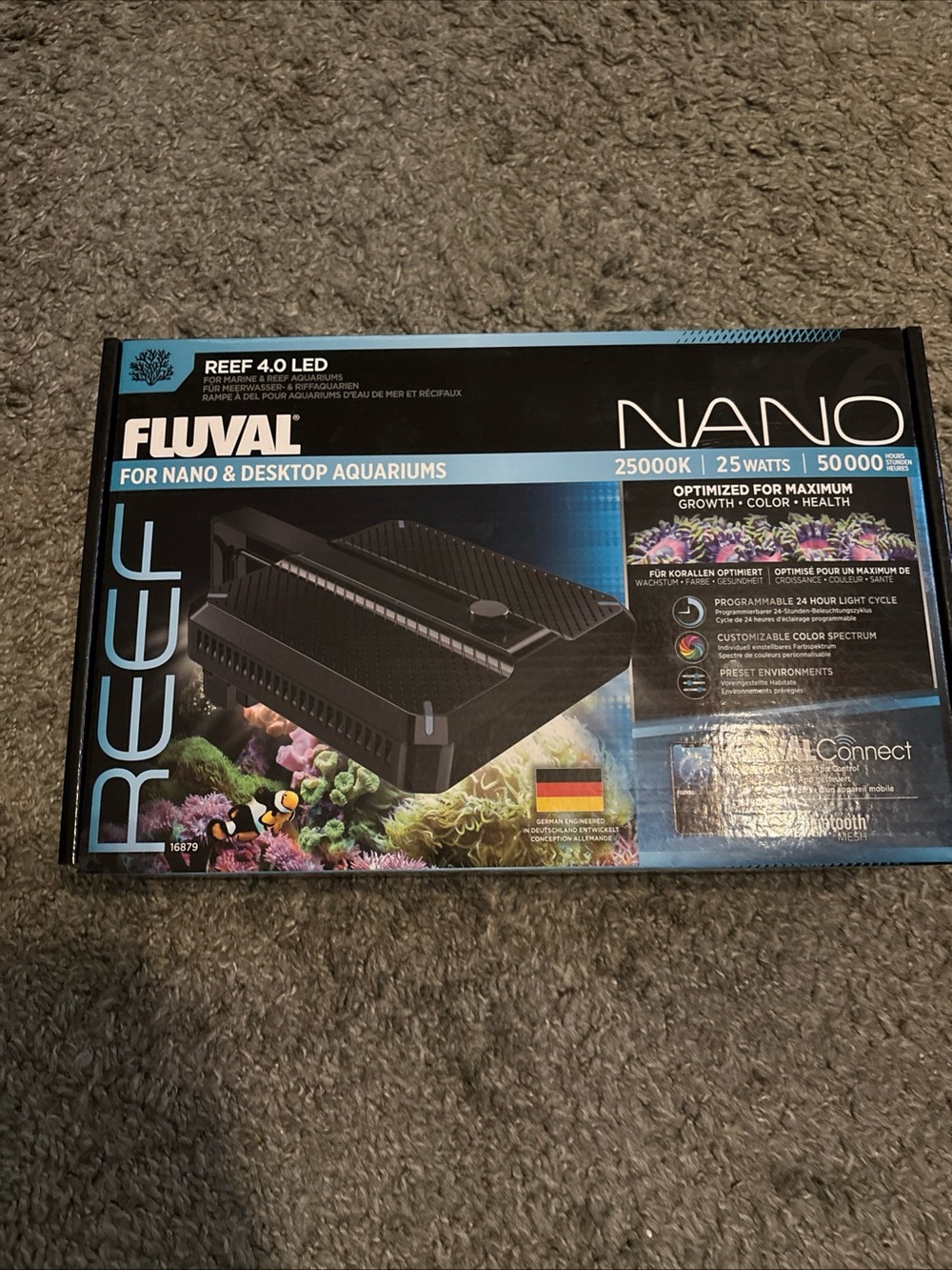 Reef 4.0 LED Nano Aquarium Light - Black